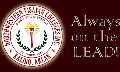 NVC Hymn – Northwestern Visayan Colleges.